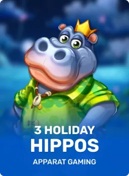 3 Holiday Hippos
